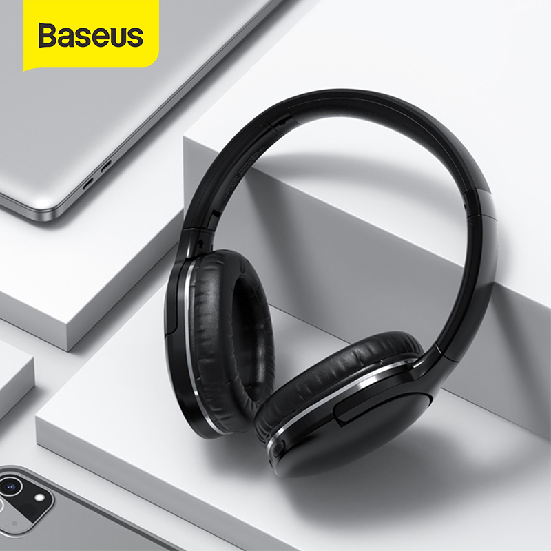 Baseus Encok Wireless headphone D02 Pro Black stygen